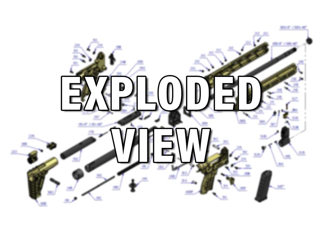 KEL-TEC P11 Exploded View