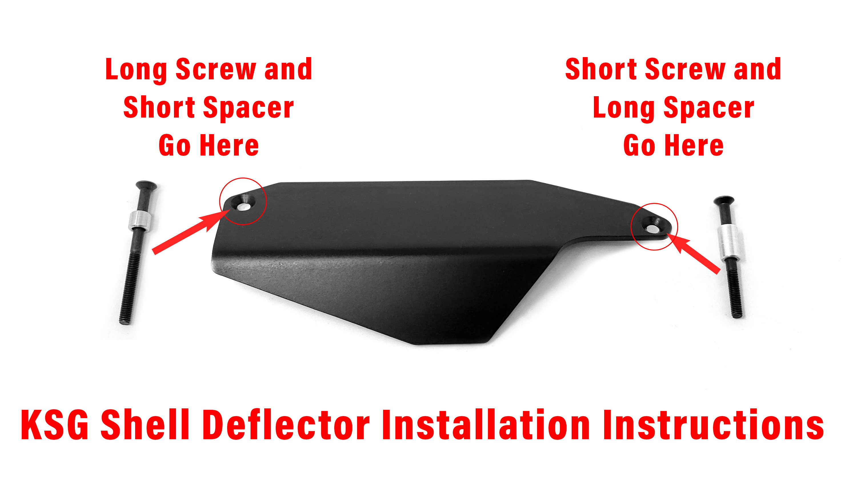 KEL TEC KSG Shell Deflector Installation Instructions