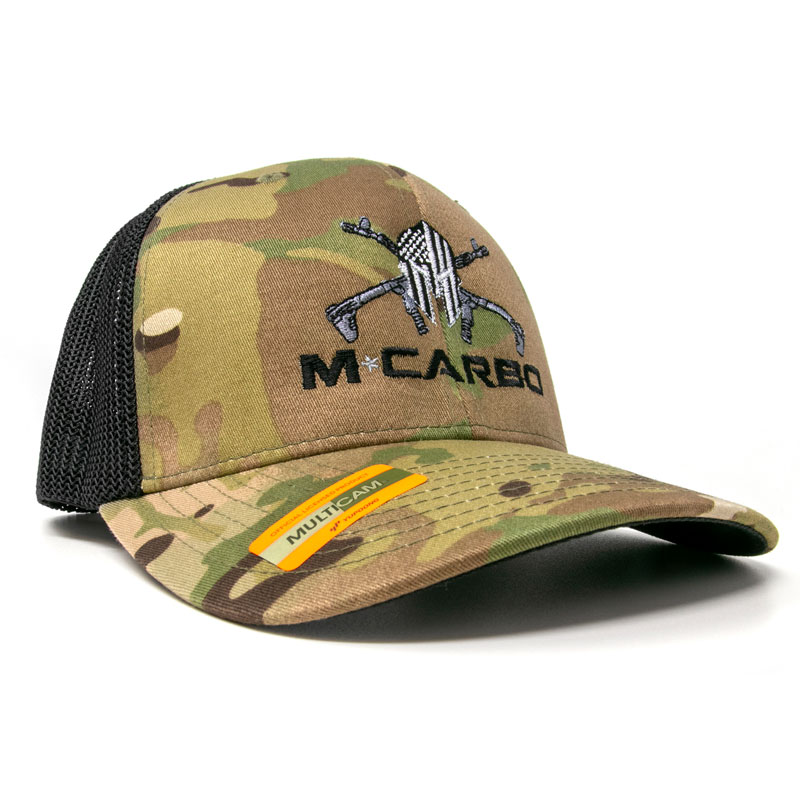 M*CARBO Brotherhood FLEXFIT Multicam Hats - M*CARBO