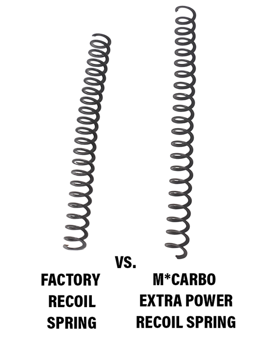 Labeled Kimber Micro 9 Extra Power Recoil Spring