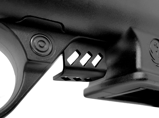 Ruger PC Carbine Extended Bolt Stop Installed in PC Carbine