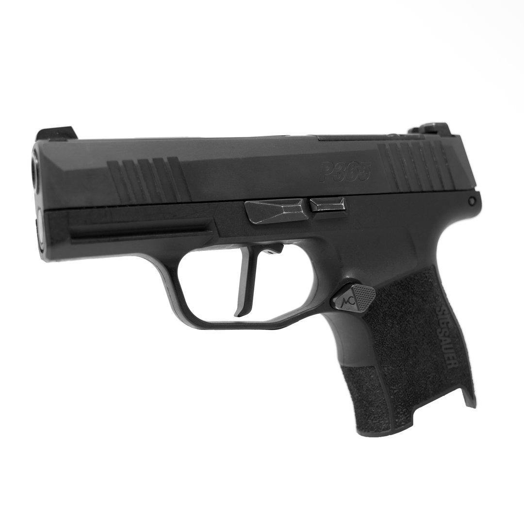 Sig P365 Extended Mag Release and Flat Trigger