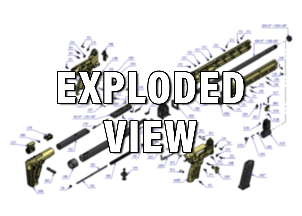 KEL-TEC P17 Exploded View