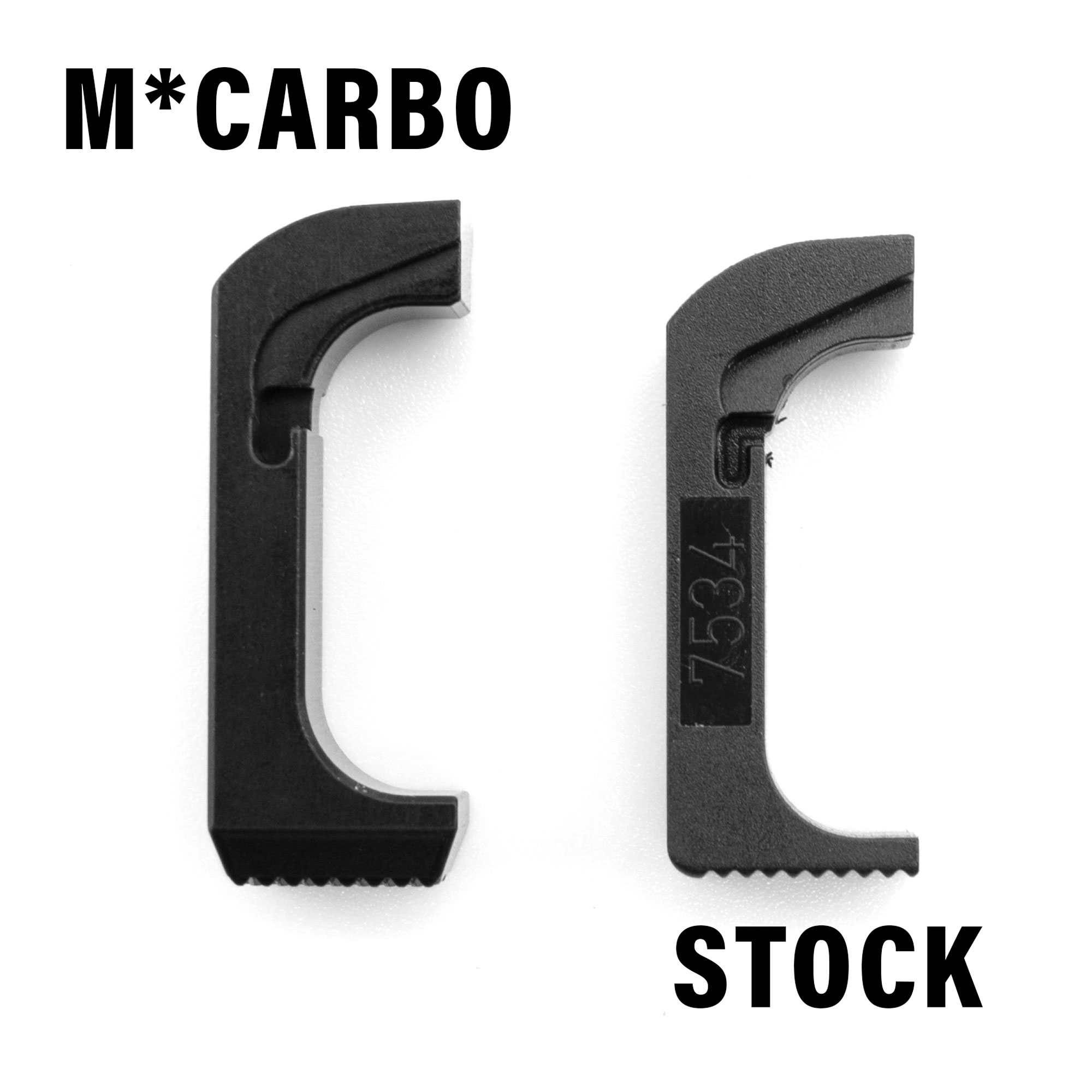 Stock vs M*CARBO Mag Release Comparison