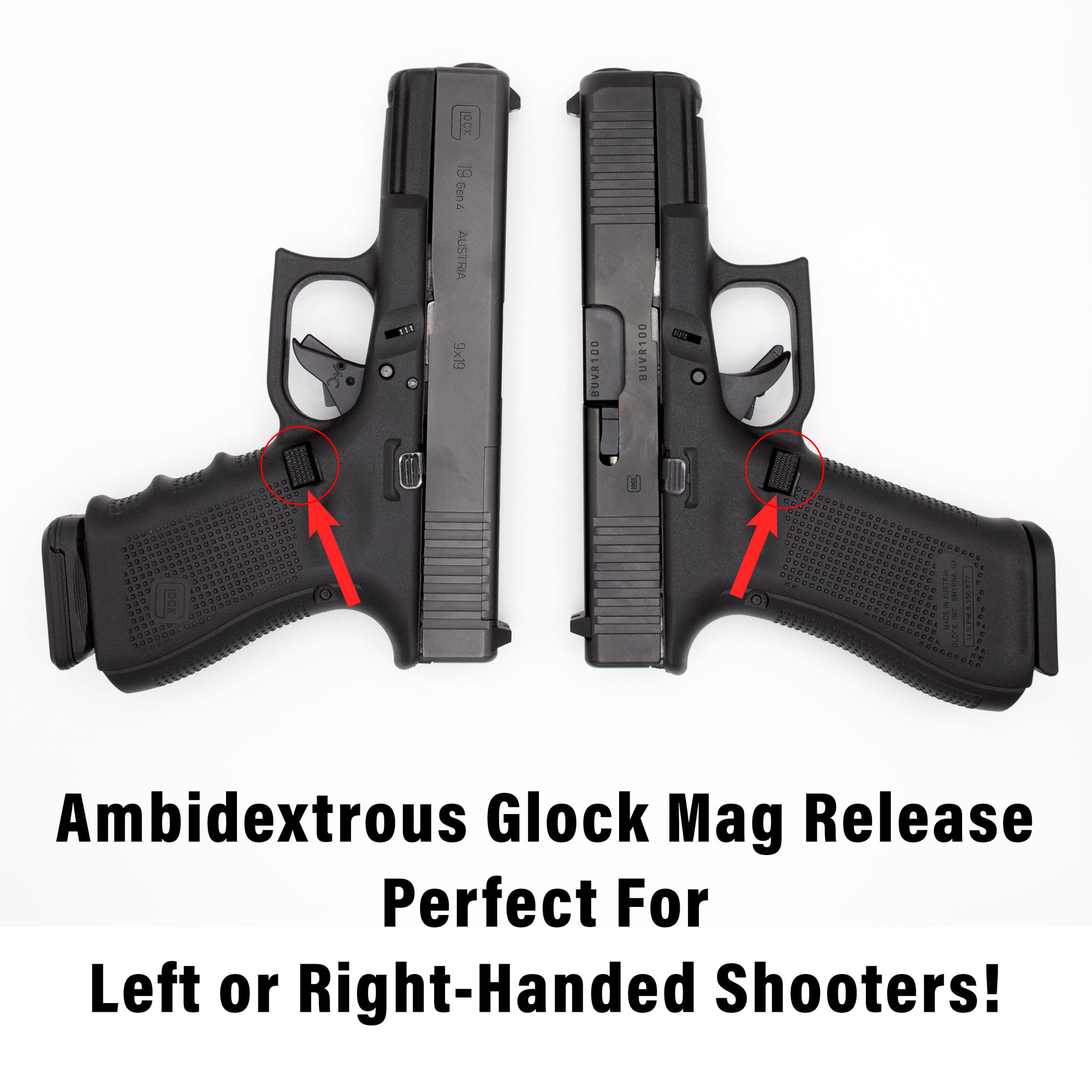 Ambidextrous Glock Mag Release Graphic