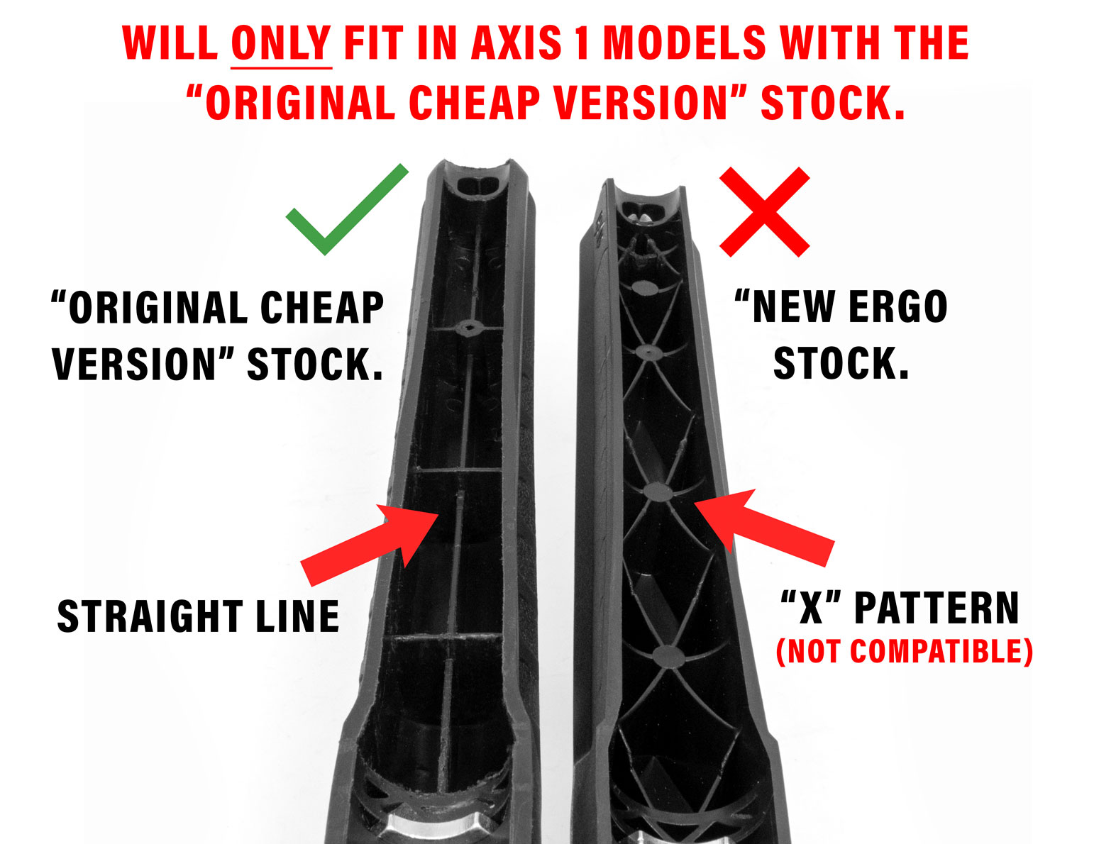Savage AXIS How To Identify Stock Version