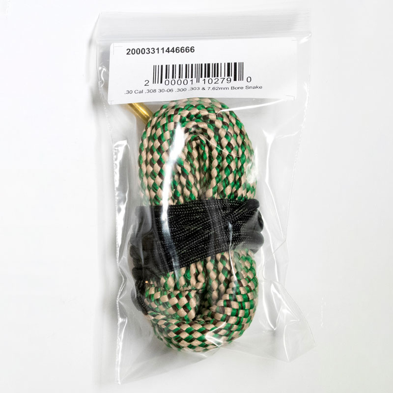.30 Cal .308 30-06 .300 .303 & 7.62mm Bore-Snake Gun Barrel Cleaner - 20003311446666