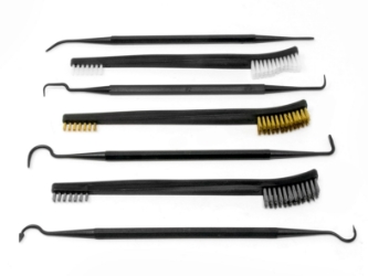 Armorer Brush & Pick Kit Armorer Brush & Pick Kit, Gun Cleaning Brush, Gun Cleaning Picks, Armorer Brush Kit, Armorer Pick Kit, Gun Detail Cleaning Tools, Carbon Removal Tools, Firearm Cleaning Kit, Gunsmith Cleaning Tools, Gun Maintenance Picks