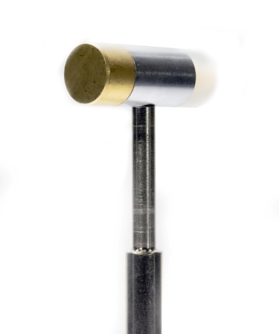 Brass & Nylon Tip Armorer Hammer (3 oz) - 20003311445444
