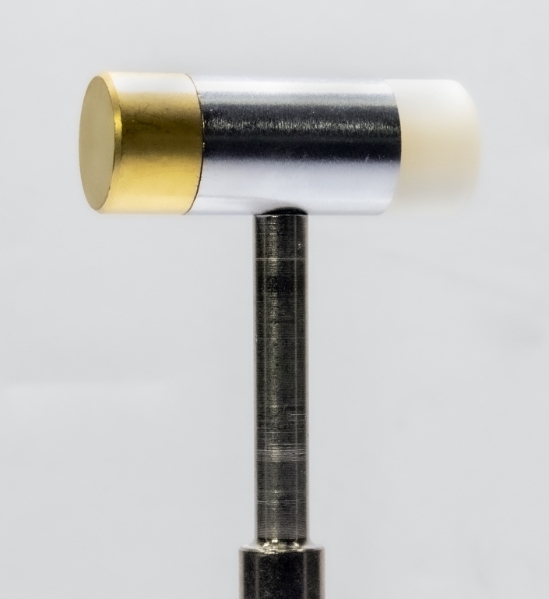 Brass & Nylon Tip Armorer Hammer (3 oz) - 20003311445444