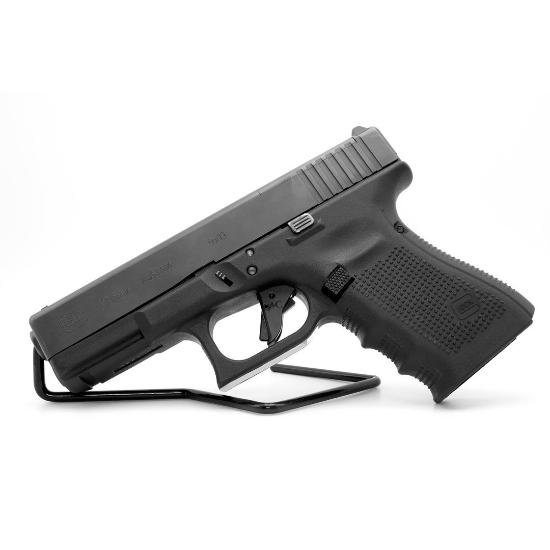 Glock Extended Magazine Release installed on Glock 19