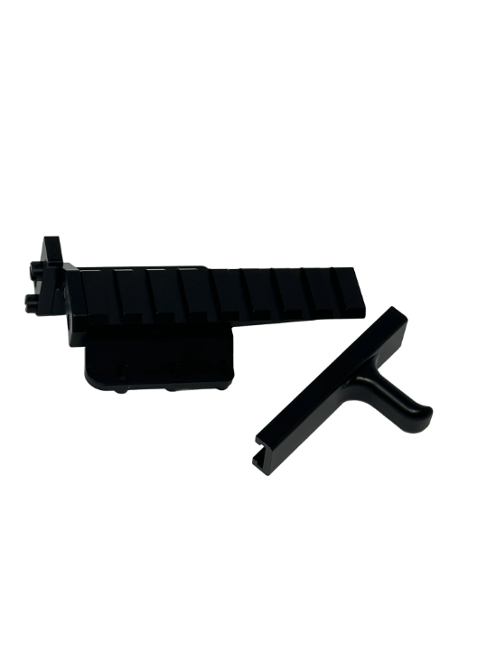 S&W FPC Upgrades Extended Charging Handle & Pic Rail Mount with Rapid Deployment Latch for SW FPC Accessories by MCARBO
