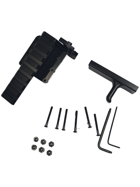 S&W FPC Extended Charging Handle & Pic Rail Mount with Rapid Deployment Latch