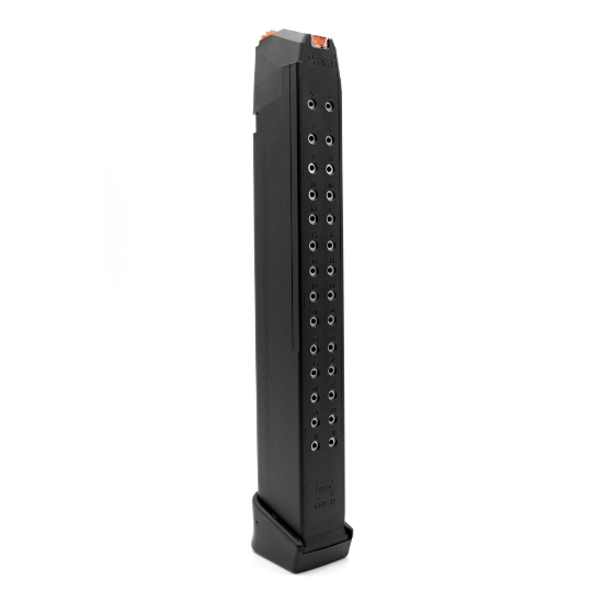 Glock 33 Round Mag 9mm w/ Orange Follower -  Glock 17 Mag -  Official Glock Brand - MGGL17033