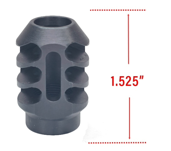 Ruger LC-10 Carbine Muzzle Brake - 222240008888-LC10mm