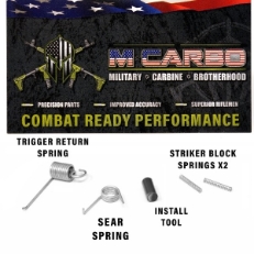 Ruger MAX-9 Trigger Spring Kit ruger max-9 trigger spring kit, max-9 spring upgrade, ruger max-9 trigger job, max-9 trigger pull reduction, ruger max-9 accessories, mcarbo max-9 parts, max-9 performance trigger kit