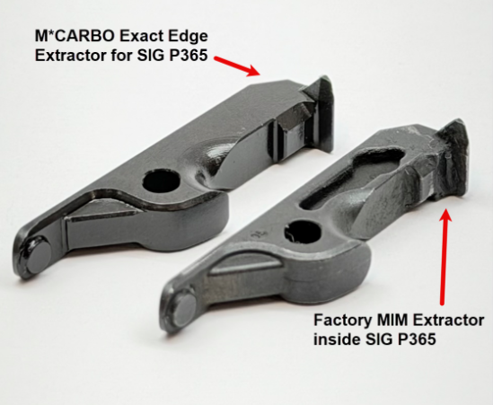 MCARBO Exact Edge P365 Extractor vs SIG P365 MIM Extractor