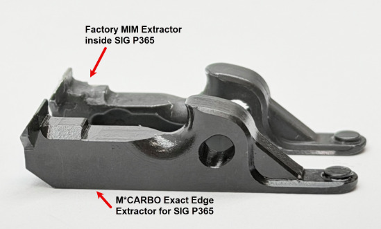 MCARBO Exact Edge P365 Extractor vs SIG P365 MIM Extractor