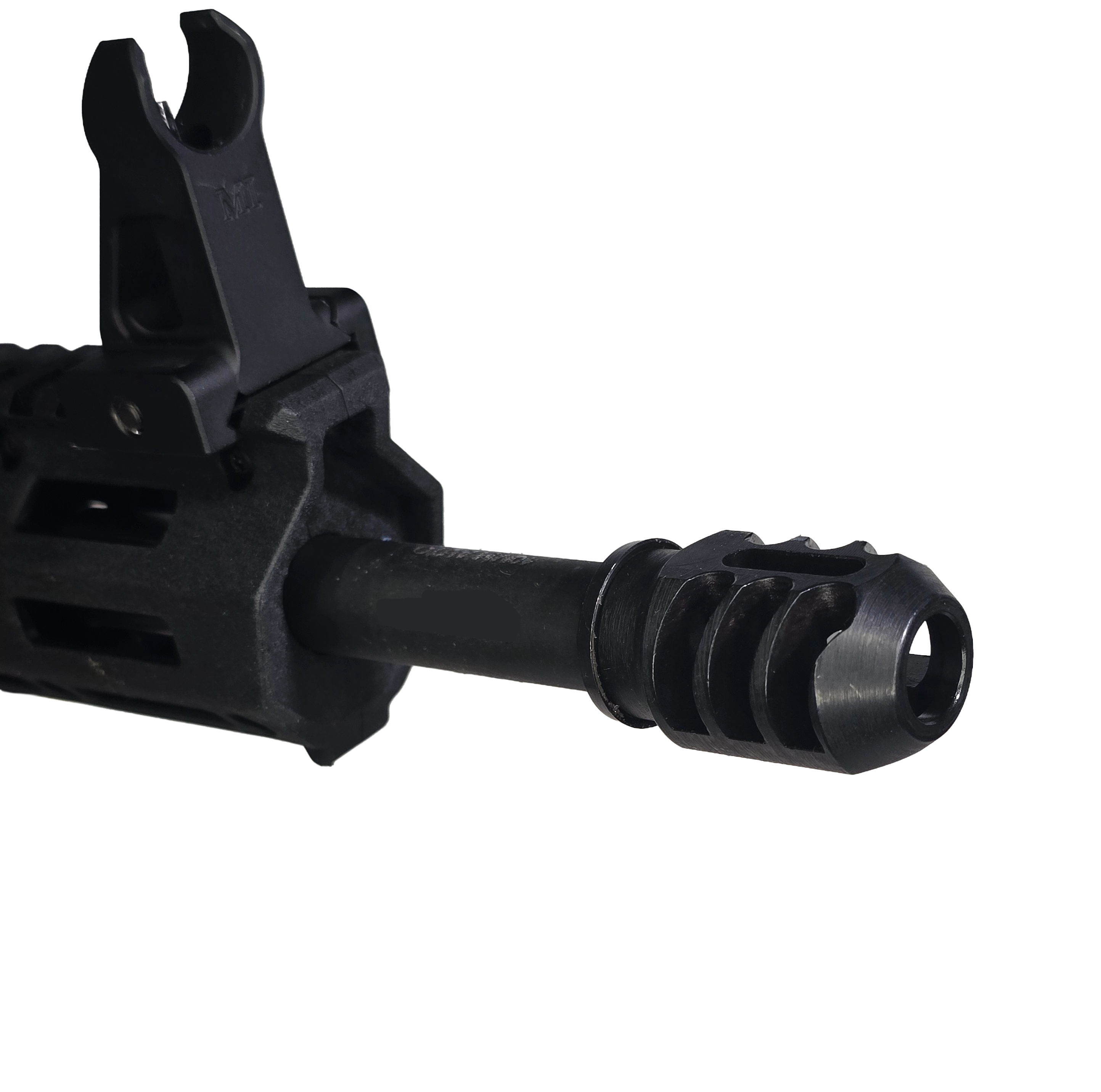 Smith and Wesson M&P FPC Muzzle Brake (10mm Only)  M&P FPC Muzzle Brake, Smith & Wesson FPC Recoil Brake, 10mm Muzzle Device, S&W FPC Muzzle Brake Upgrade, M&P FPC Accessories, FPC 10mm Muzzle Brake, Custom Muzzle Brake for M&P FPC, Recoil Reduction Brake FPC, M*CARBO FPC Muzzle Mod, Tactical Muzzle Brake M&P