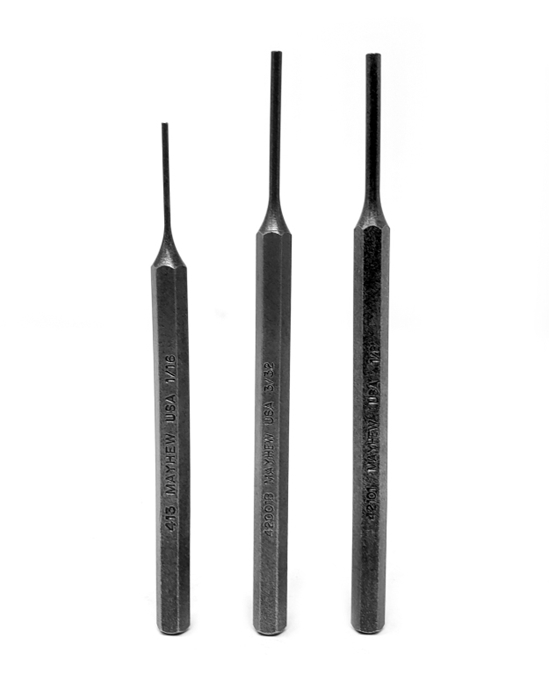 3 Piece Punch Set Standing Upright