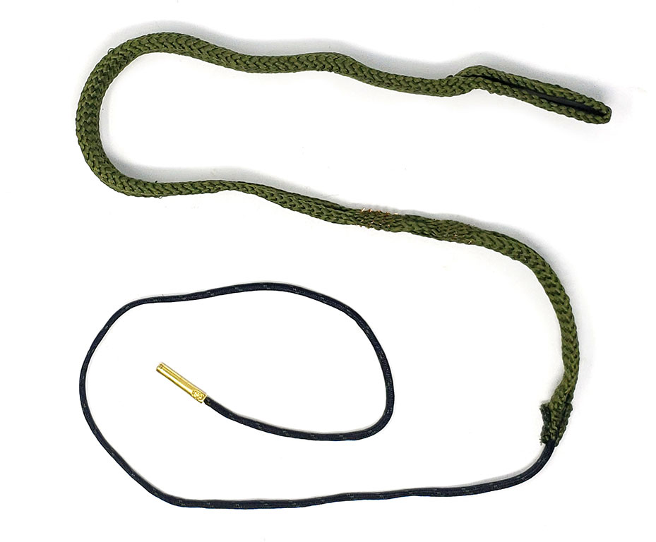 Unraveled Bore Snake for 9mm, .380, .38cal and .357