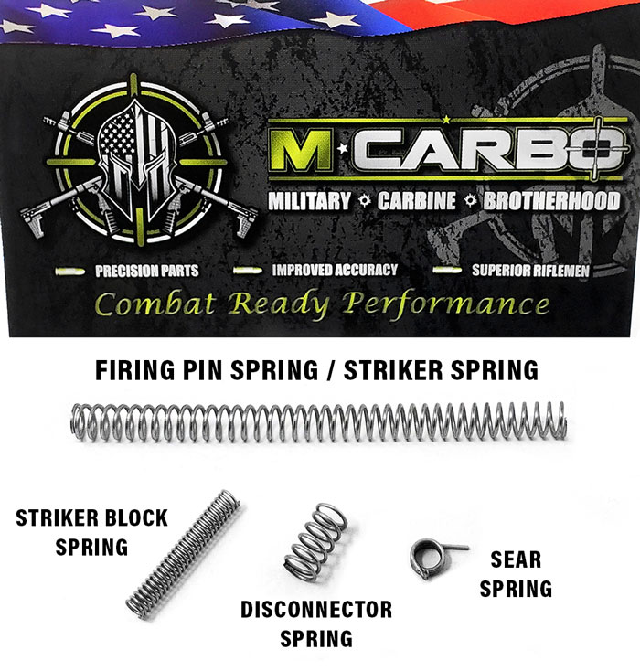 Labeled FN 509 Trigger Spring Kit M*CARBO