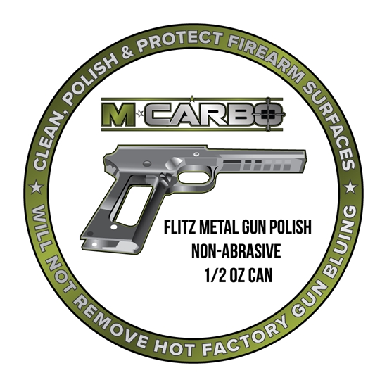Flitz Metal Gun Polish Label M*CARBO