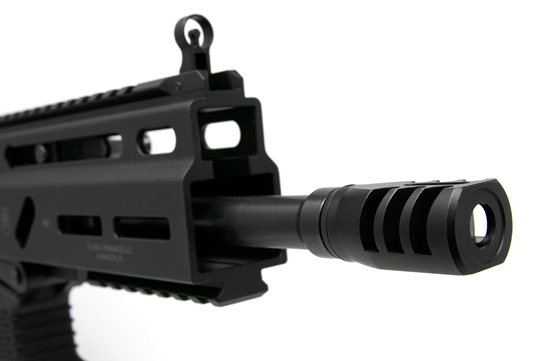 Grand Power Stribog with MCARBO Muzzle Brake Installed