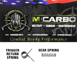 Labeled HK VP9 Trigger Spring Kit - Trigger Return Spring and Sear Spring