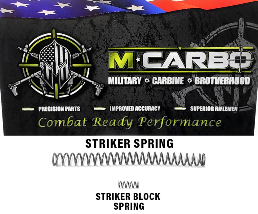 Labeled KAHR CM9 Trigger Spring Kit - Striker Spring and Striker Block Spring