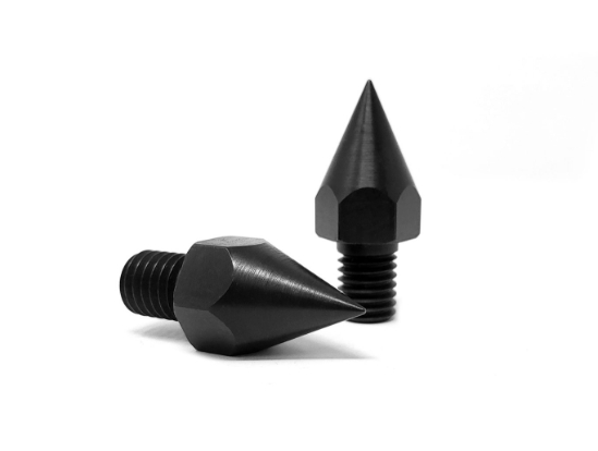 Close-up of 4140 Steel Bayonet Spikes for KEL TEC KSG