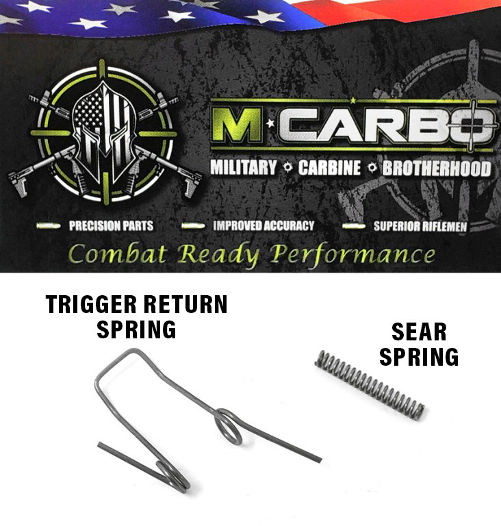 Labeled KEL-TEC KSG Trigger Spring Kit - Trigger Return Spring and Sear Spring