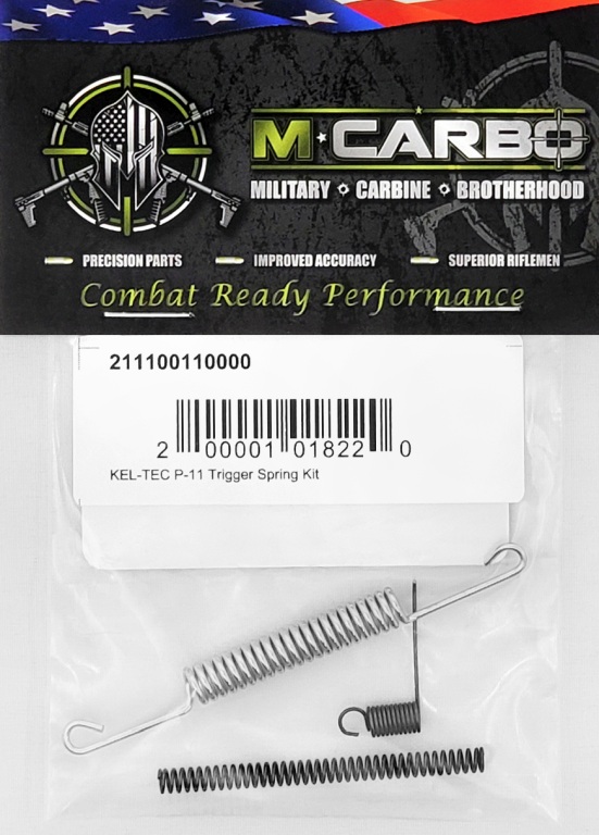 Packaged KEL-TEC P-11 Trigger Spring Kit M*CARBO