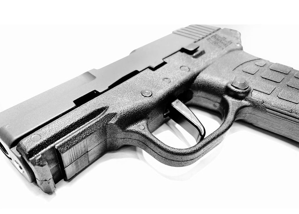 KEL-TEC PF-9 Flat Trigger Upgrade Installed on PF9