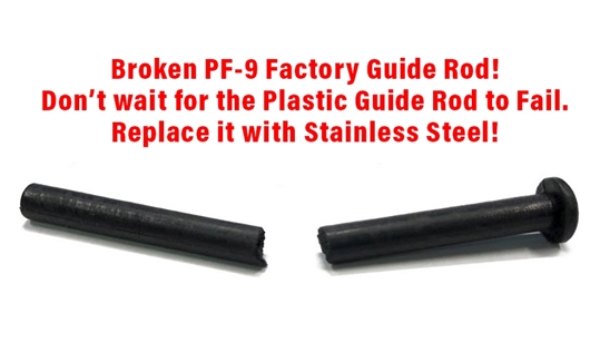 Broken PF-9 Factory Plastic Guide Rod