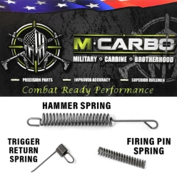 Labeled KEL TEC PF9 Trigger Spring Kit - Hammer Spring, Trigger Return Spring and Firing Pin Spring