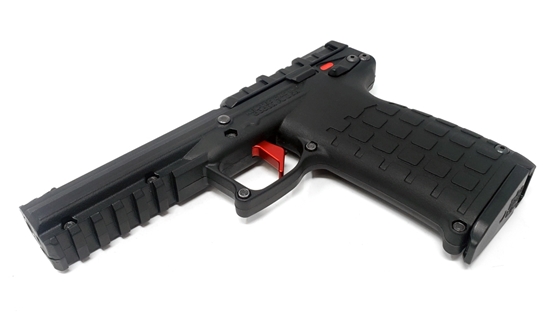 Overhead View of KEL-TEC PMR-30/CMR-30/CP33 Red Trigger Upgrade Installed on PMR-30