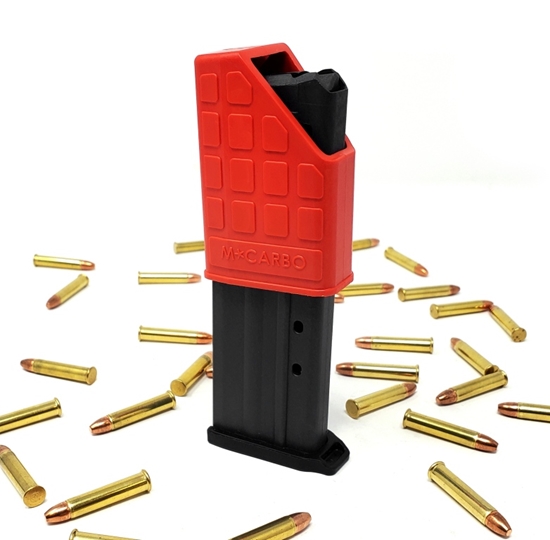 M*CARBO PMR30 / CP33 / CMR30 Speed Loader Attached to a 30 Round Magazine 