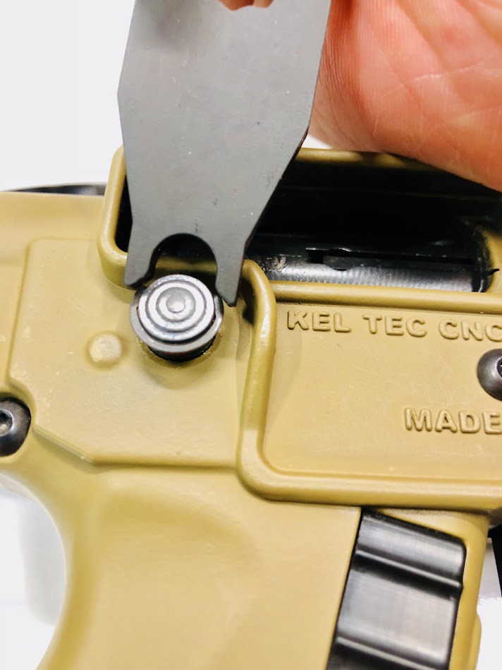 Removing KEL TEC SUB-2000 Safety E-Clip with SUB 2000 Wrench