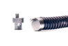 KEL-TEC SUB-2000 Integrated Tool-Less Locking Pin Next to SUB 2000 Recoil Spring Assembly