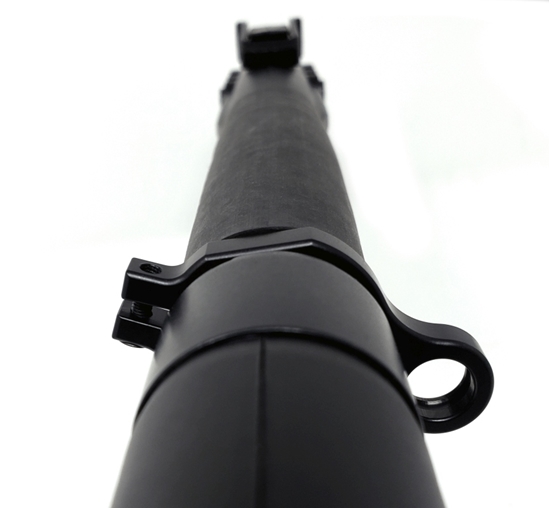 Overhead View of KEL-TEC SUB-2000 QD Single Point Sling Mount Attached to Metal Collar