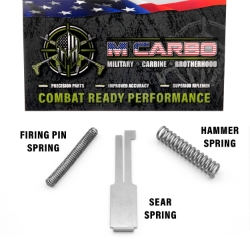 Labeled Kimber Micro 9 Trigger Spring Kit - Firing Pin Spring, Sear Spring and Hammer Spring