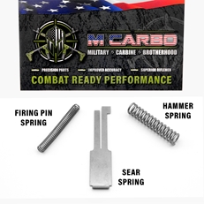 Labeled Kimber Micro 9 Trigger Spring Kit - Firing Pin Spring, Sear Spring and Hammer Spring