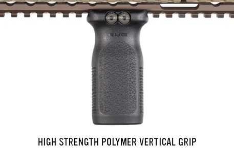 Close-up of MAGPUL Polymer Vertical Grip