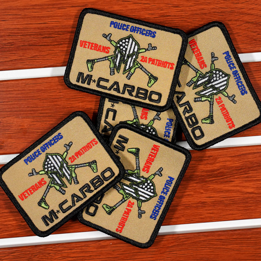 Multiple MCARBO Morale Patches in a Pile