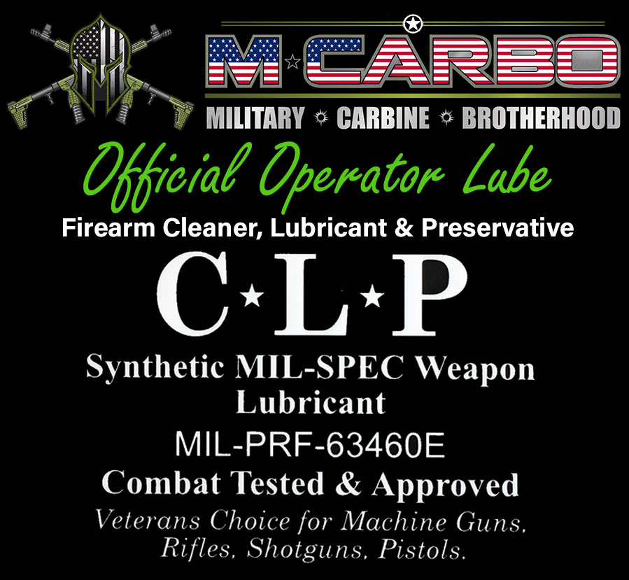 M*CARBO CLP MIL-SPEC Weapon Lubricant Label