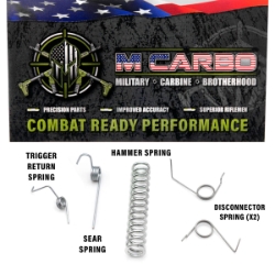 Labeled Marlin 60 Trigger Spring Kit - Hammer Spring, Sear Spring, Two Disconnector Springs and Trigger Return Spring