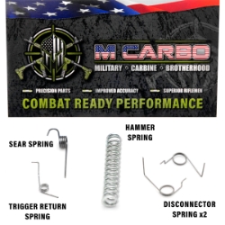 Labeled Marlin 795 Trigger Spring Kit - Hammer Spring, Sear Spring, Two Disconnector Springs and Trigger Return Spring