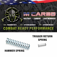 Labeled Mossberg 500 Trigger Spring Kit - Hammer Spring and Trigger Return Spring