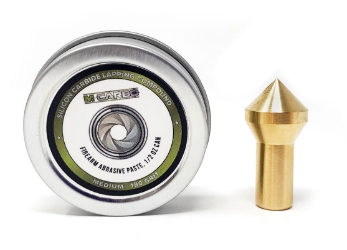 Silicon Carbide Lapping Compound and Brass Barrel Lapping Tool M*CARBO